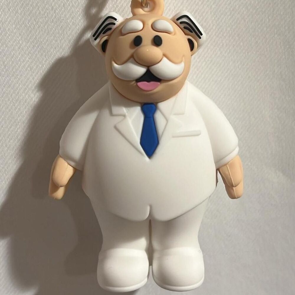 Dr. Simi White and Blue Collectible Keychain - Picture 7 of 8